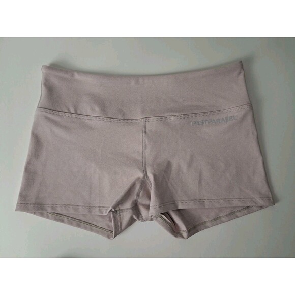 Pastparallel Women's Large Workout Athletic Booty Shorts Pastel Pink - Picture 1 of 3